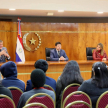 La actividad tuvo como finalidad interiorizarse sobre el programa “Educando en Justicia”, desarrollado por dicha dependencia en todo el país. 