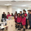 Los estudiantes visitaron las diversas oficinas del Palacio de Justicia, entre ellas: Tasas Judiciales, Registro del Automotor, Estadísticas y Antecedentes Penales, Cámara Gesell.