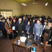 La apertura estuvo a cargo del coordinador del Departamento de Educación en Justicia, Aldo Ávalos, quien dio la bienvenida a los participantes.