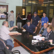 Tras finalizar el recorrido se firmó el acta de procedimiento.