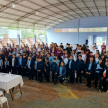 Más de 180 estudiantes y docentes de la Escuela Carmen B. de Gorostiaga, la Escuela Virgen de Luján y el Colegio Nacional Dr. Bottrell participaron de la charla.