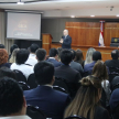La actividad se desarrolló en el Salón Auditorio “Doctora Serafina Dávalos” del Palacio de Justicia de Asunción.