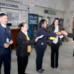 En el marco de esta iniciativa, integrantes de la dependencia distribuyeron lazos amarillos y flyers informativos, con el propósito de concienciar y sensibilizar.