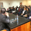 Dirigida a funcionarios y público en general, en la Sala de Conferencias del 8vo Piso de la Torre Norte del Palacio de Justicia de Asunción.