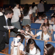 Los alumnos recibieron materiales instructivos.