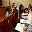 Camilo Torres, juez de Primera Instancia en lo Penal Adolescente de Lambaré explicó que hasta el miércoles estarán dialogando sobre la Justicia Restaurativa.