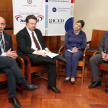 La actividad fue propiciada por el Instituto de Estudios para la Consolidación del Estado de Derecho (ICED).