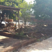 También realizaron el trabajo en los alrededores.