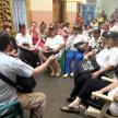 También se desarrollaron momentos musicales.