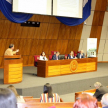 Con la finalidad de informar a los interesados sobre la “Modificación de la Ley del Jurado de Enjuiciamiento de Magistrados (JEM)”, se realizó una audiencia pública de la cual participaron miembros de poderes del Estado, entre otros.