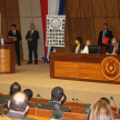El ministro Miguel Oscar Bajac remarcó en el acto que el acceso a la justicia es un derecho humano fundamental.