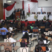 Autoridades judiciales, de la Facultad de Derecho e invitados especiales.