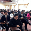 Asimismo, participaron de la apertura de la jornada de evaluación de conocimientos en el marco del concurso para el ingreso y promoción de personas a cargos vacantes de la Circunscripción Judicial de Cordillera. 