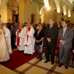 Participaron de la misa la presidenta de la Corte, doctora Alicia Pucheta de Correa, y otras autoridades nacionales.