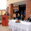 El ministro Miguel Óscar Bajac se dirigió a los presentes.