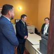 El Presidente de la Corte Suprema, doctor Alberto Martínez Simón, realizó jornada de gobierno en Fuerte Olimpo