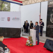 El ministro del Interior, Francisco de Vargas, dirigiéndose a los presentes.