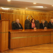 El secretario general de la Corte Suprema de Justicia, Gonzalo Sosa procede a dar lectura al acta por la que se resolvieron las designaciones y confirmaciones