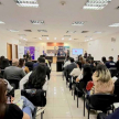 La bienvenida estuvo a cargo del presidente del Consejo de Administración Judicial, magistrado Luis Alberto Benítez Noguera, quien agradeció a los organizadores por su presencia y expuso sobre la importancia del tema a ser tratado.