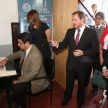 Durante esta jornada se llevó a cabo el sorteo de expedientes por parte de un abogado litigante ante la Mesa de Entrada Jurisdiccional.