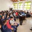 El coordinador del Departamento de Educación en Justicia, Aldo Ávalos Rojas, realizó una reseña sobre la estructura y funcionamiento del Poder Judicial.