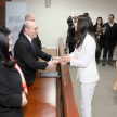 El acto contó con la presencia del presidente de la Asociación de Jueces del Paraguay, doctor Delio Vera Navarro; del miembro del Jurado de Enjuiciamiento de Magistrados, abogado Enrique Berni así como familiares e invitados especiales.