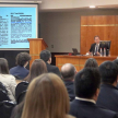 En su exposición, Martínez Simón destacó la relevancia del Hábeas Data y el Hábeas Corpus como herramientas para la protección de los derechos fundamentales.