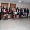 La directora de Técnico Forense brindó a los visitantes sobre la función de la división.