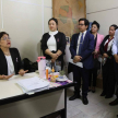 Recorrido por la Mesa de Entrada Jurisdiccional.