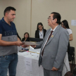 El director Arnaldo González conn uno de los usuarios de justicia 