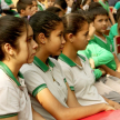 El acto conmemorativo tuvo lugar en la escuela municipal "Lo mío primero"