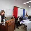 Las palabras de bienvenida del acto estuvieron a cargo de la abogada Clara Raquel Isasi Gómez, directora de la Facultad de Derecho y Ciencias Sociales de la UNA – Filial Quiindy.