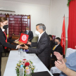 Durante el acto también fue distinguido el ministro Manuel Dejesús Ramírez Candia.