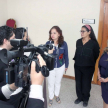 La titular de la Secretaría de Género, dra. Silvia López Safi, la consultora del proyecto, abog. Selva Etcheverri y la coordinadora del proyecto “Promoción de la Igualdad de Género en el Poder Judicial de la República del Paraguay”, dra. Lourdes Barboza.