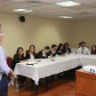 De la oficina de ONU Mujeres estuvo Marcela Zub Centeno.