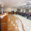 Durante la presentación, el vicepresidente primero de la CSJ, Gustavo Santander, mencionó que la obra literaria se fundamenta en cuatro principios de la propiedad privada.