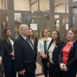 Recorrieron las instalaciones del Palacio de Justicia de Pilar, inspeccionaron la bóveda de seguridad y la Sala de la Lactancia.