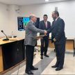 También se rindió homenaje a los primeros profesionales del derecho.