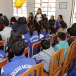 Jornada instructiva el lunes 9 de junio en el Colegio Nacional Florideño, dirigido a unos 80 estudiantes y docentes.