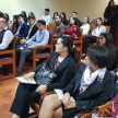 El encuentro tuvo lugar en la sede del Palacio de Justicia de Asunción.