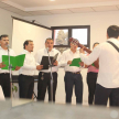 El Coro de la Circunscripción Judicial de Concepción, bajo la dirección del profesor Rubén Riveros, brindó una serie de presentaciones.