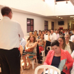 El doctor Emiliano Rolón compartió activamente con los presentes intercambiando experiencias.