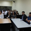 Un grupo de estudiantes del primer y segundo año de la carrera de Derecho de la Universidad Americana visitó este martes el Palacio de Justicia de la capital.