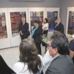 Margarita Duran inició el recorrido del Museo de la Justicia.