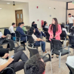 En la sede del Palacio de Justicia de Saltos del Guairá se desarrollaron los exámenes de conocimientos para los postulantes a 18 cargos vacantes.