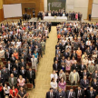 Jueces y juezas de todas las circunscripciones colmaron el salón de eventos de la Conmebol.