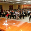 La charla fue para magistrados socios de la AMJP, profesionales no socios, estudiantes y funcionarios judiciales.