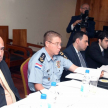 Este encuentro contó con la presencia de representantes del Ministerio de Relaciones Exteriores, Policía Nacional, Migraciones, Fiscalía Adjunta, Identificaciones.