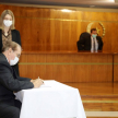 Miembros de órganos de Ética Judicial prestaron juramento.