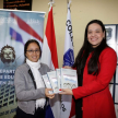 La jornada contó con la disertación de la jueza de Paz, abogada María Eugenia Alegre, y de la jueza de la Niñez y la Adolescencia, abogada Nilda Elizabeth Ayala.